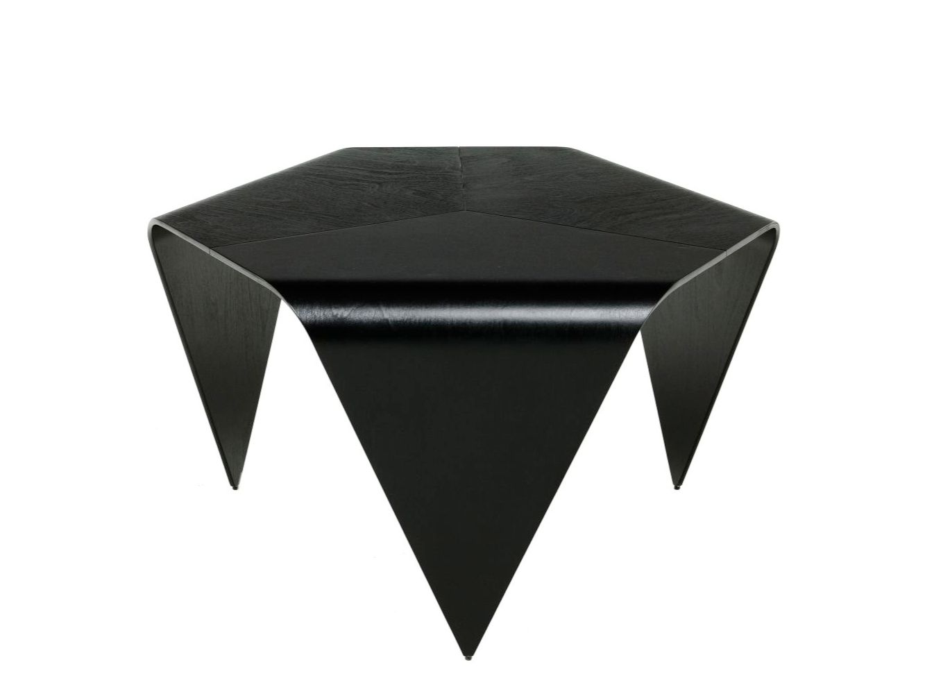 Деревянный шпон шестиугольный журнальный столик Artek TRIENNA TABLE ARCH-00125889 - Вид №2