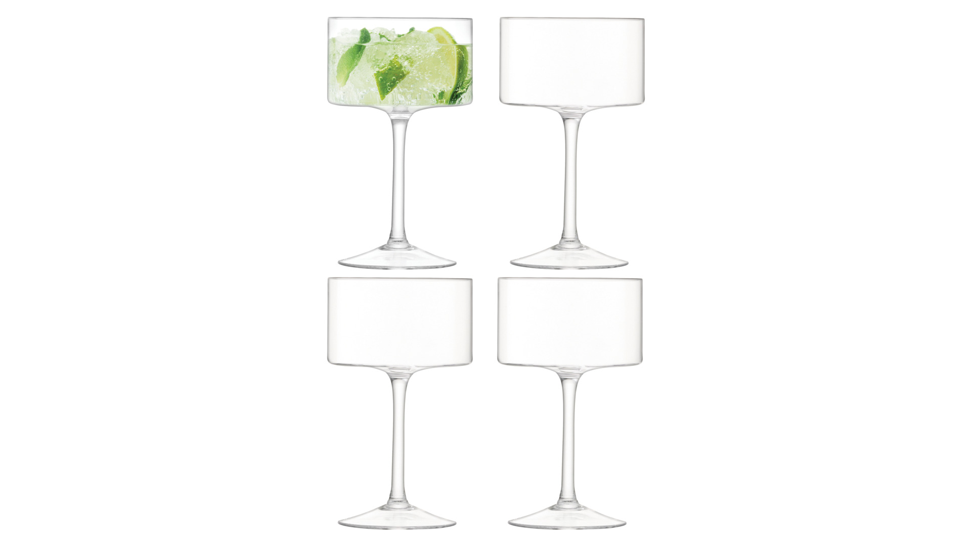 10656251 LSA International Набор креманок LSA International, "Otis", 280мл, 4шт. Стекло - Вид №1