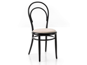 Стул из бука с мягким сиденьем