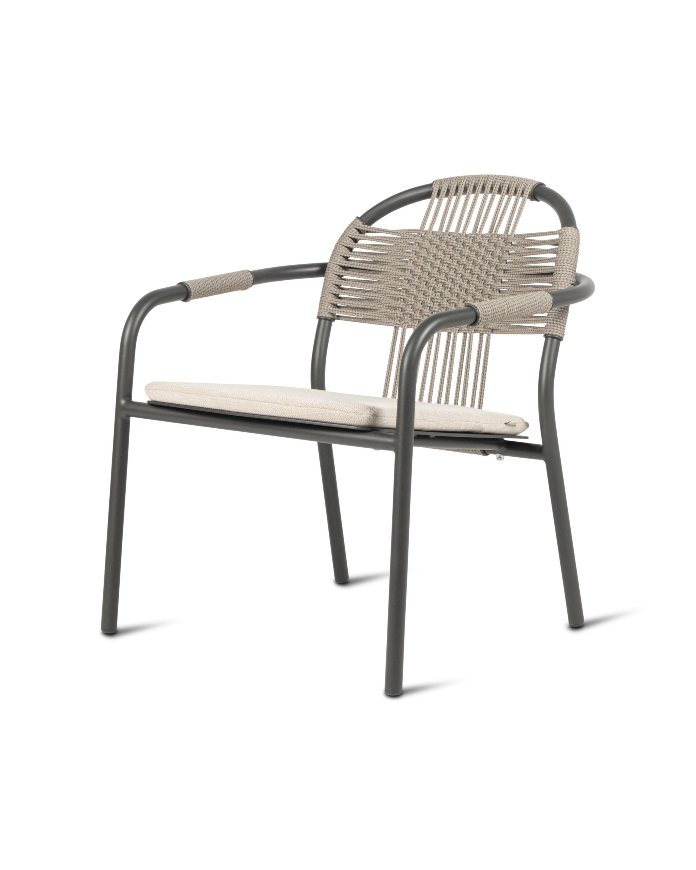 Алюминиевый штабелируемый садовый стул с порошковым покрытием Vincent sheppard Cleo ARCH-00013543 - Вид №9