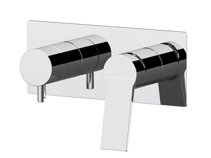 Встраиваемый смеситель для душа с пластиной Remer Rubinetterie Slash &amp ARCH-00076742 - Вид №1