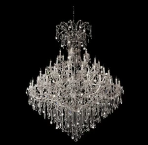 Подвесная люстра Crystal Lux Diva SP60 Chrome прозрачная CRYSTAL LUX ДИЗАЙНЕРСКИЕ, DIVA 109304 Прозрачный