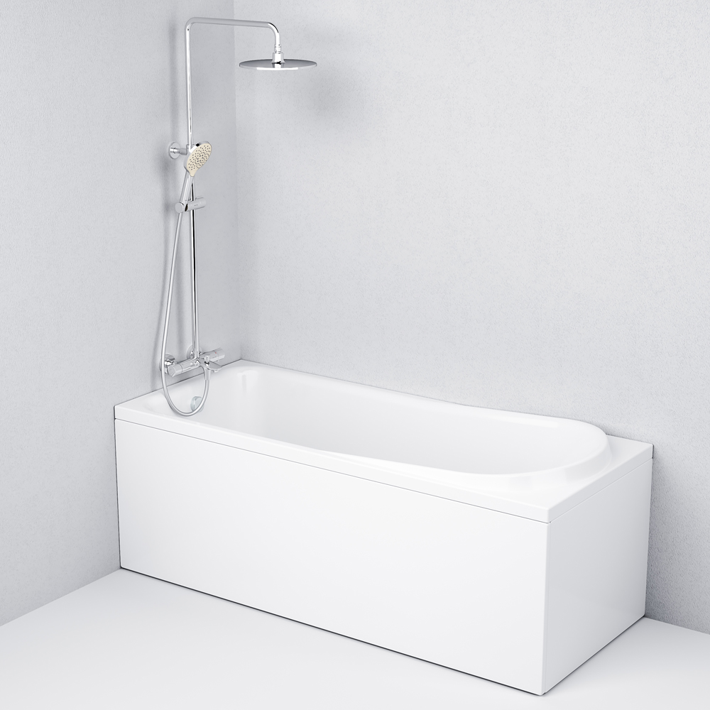 W80A-170-070W-A ванна акриловая A0 170х70 смшт AM.PM Like - Вид №3