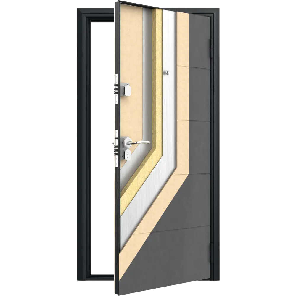 DOORHAN Оптим - металлическая входная дверь для квартиры и дома 88946708 STLM-0893888 - Вид №6