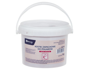 KZ14 Ароматические кубики для писсуаров, упаковка 1 кг (в среднем 35 шт.), цвет РОЗОВЫЙ Merida