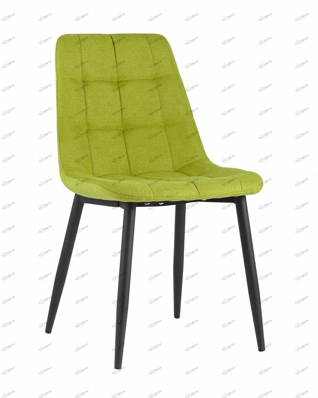 Стул со спинкой зеленый "Канзас" STOOL GROUP ДИЗАЙНЕРСКИЕ, ИНТЕРЬЕРНЫЕ 00-3946287 Зеленый 