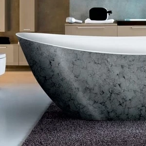 Ванна акриловая отдельностоящая Treasure Silver Lagard MINOTTI