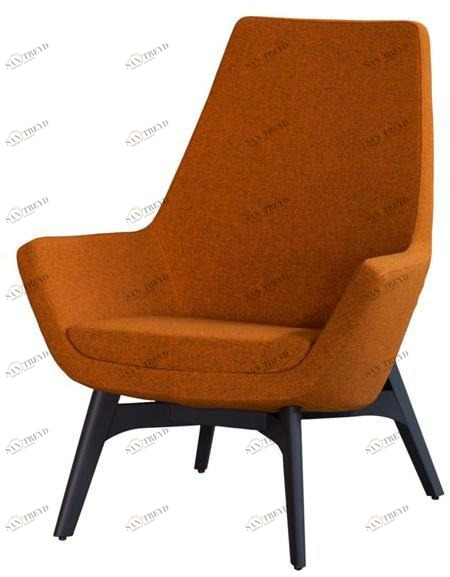 Riccardo Rivoli Кресло с обивкой из ткани с подголовником sun-id-1348059