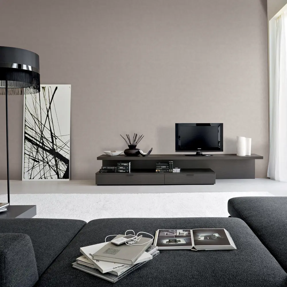 INSPIRE Exclusive - Флизелиновые обои серого цвета с виниловым покрытием 86670137 STLM-0070712 - Вид №2