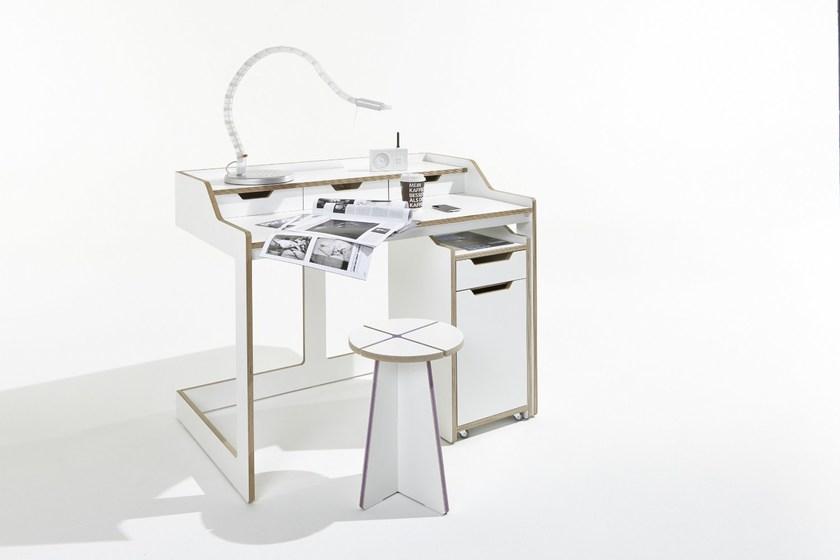 Müller Small Living Офисный комод из дерева на колесиках Plane sun-id-1483338 - Вид №4