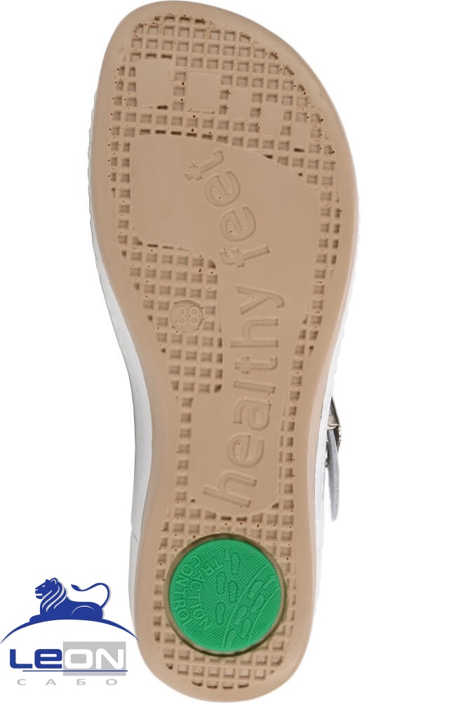 61968 Сабо "Leon" женские белые LEON  Медицинская обувь  размер 38  - Вид №4