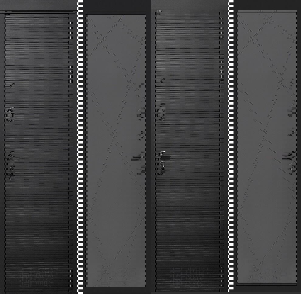 91027209 Входная дверь Вулкано 205х96см правый графит софт STLM-0447239 LABIRINTDOORS