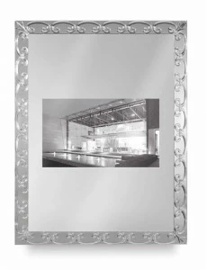 Reflex Подвесная тумба под ТВ из зеркального выдвижного стекла Casanova