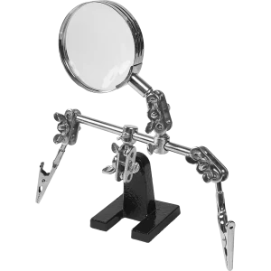 Зажим для пайки с лупой 3854 Третья рука