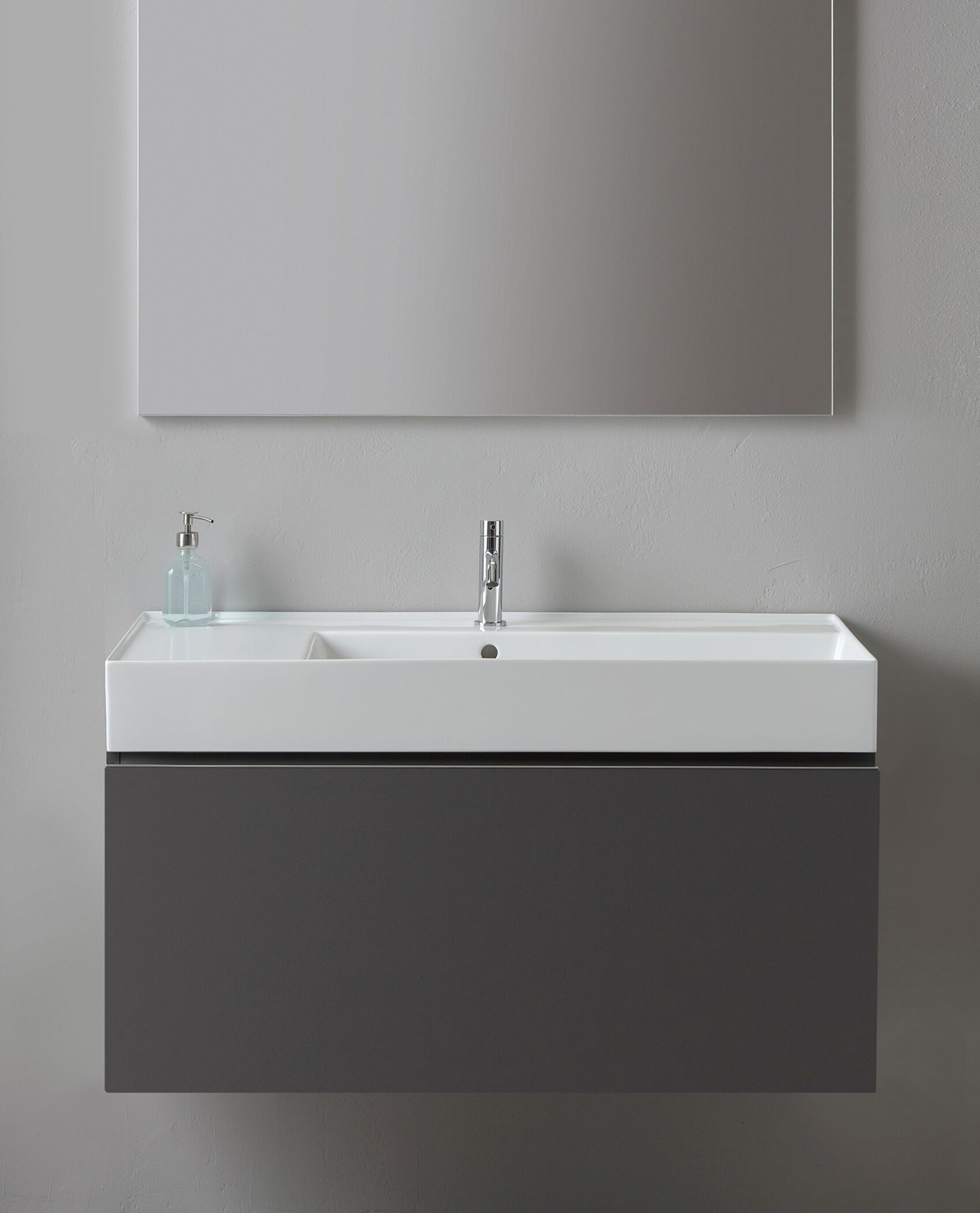 Стальной умывальник с держателем для полотенец Olympia Ceramica DROP ARCH-00037564 - Вид №1