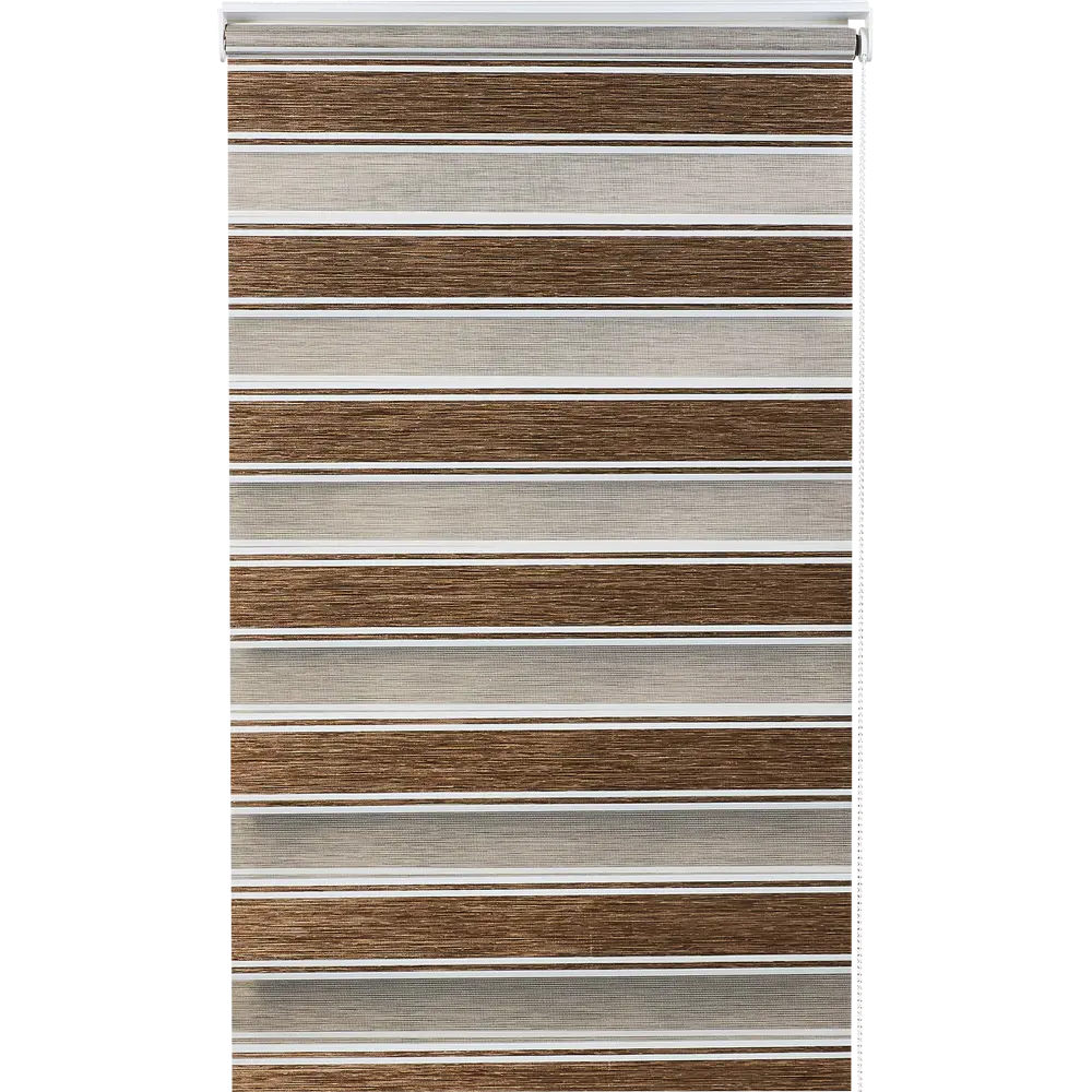 Штора рулонная день-ночь Дэли 55x160 см коричневая 84589219 STLM-2182378 MIAMOZA - Вид №1