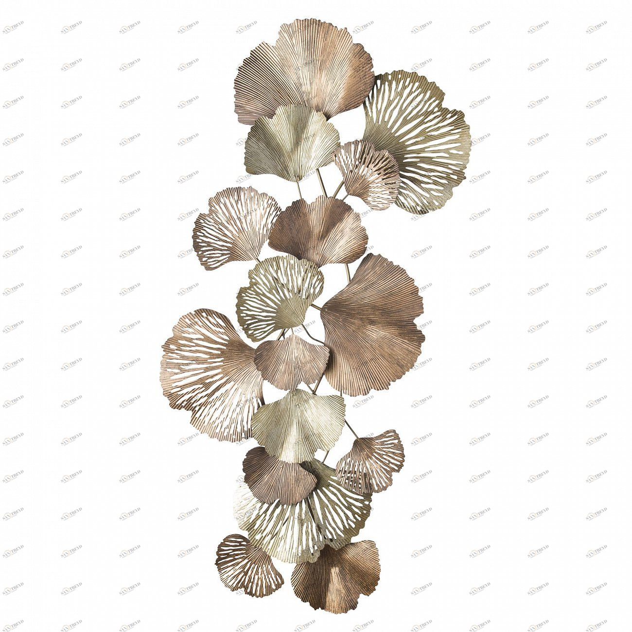 Панно настенное металлическое 131 см 93019 Tomas Stern TOMAS STERN  00-3865446 Золото;серый 