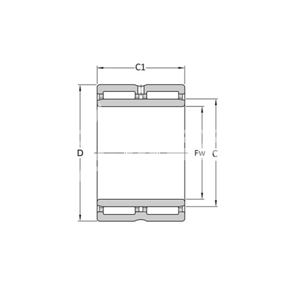 IS1602 Подшипник NA4900-2RS ISKRA  - Вид №1
