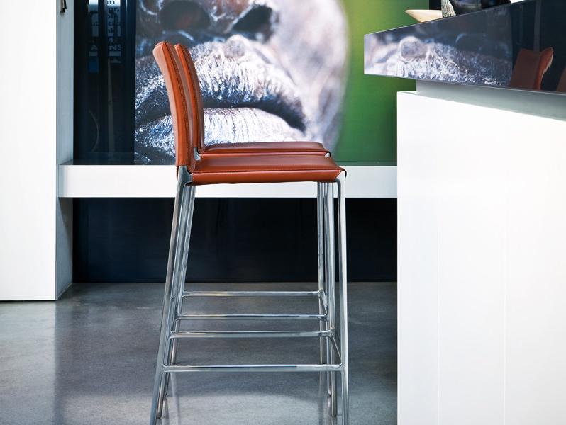 Zanotta Высокий стул с обивкой sun-id-1422019 - Вид №2