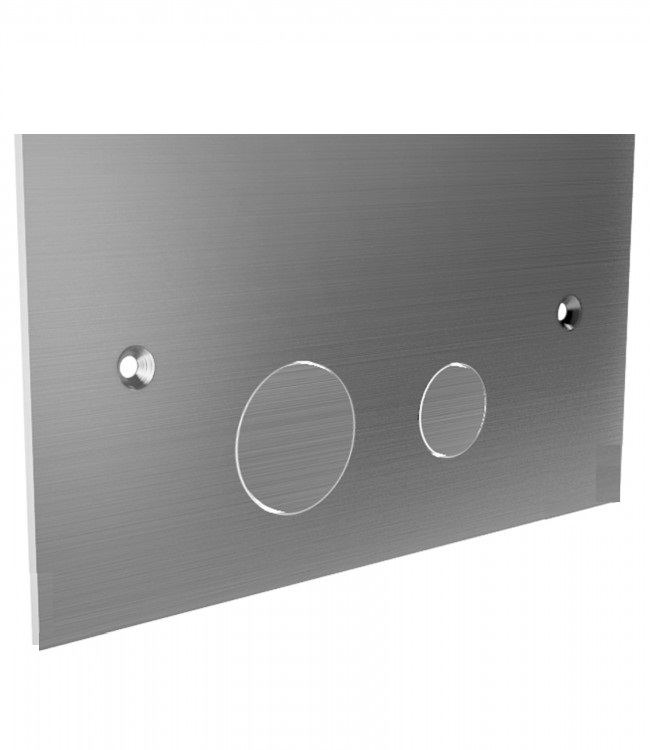 44033 Панель управления смывом для унитаза, совместимая со встроенной коробкой Geberit: Unica 109.770.00.1 / Gombifix 110.770.00.1 - 110.358.00.5 Duofix 111.726.00.1 - 110.300.00.5. Bongio 