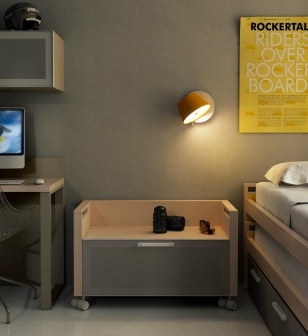 000490 Бра A зеленое Marset Tam Tam 