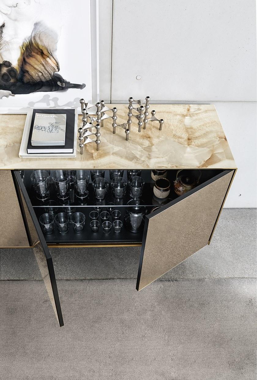 Sovet italia Комод с распашными дверцами с зеркальной дверцей Magda sun-id-1371600 - Вид №6