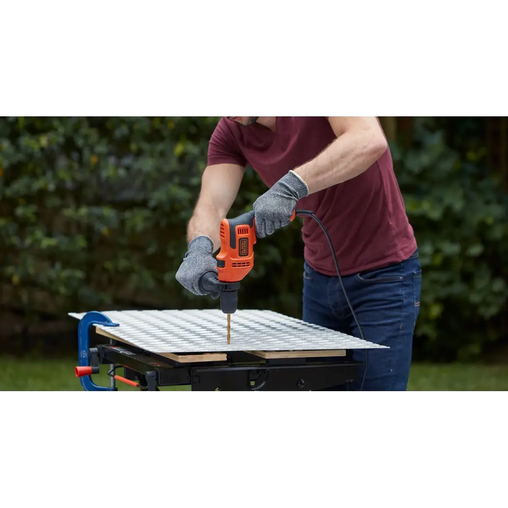 Дрель сетевая ударная Black + Decker BEH710-QS, 710 Вт STLM-2080277 - Вид №8