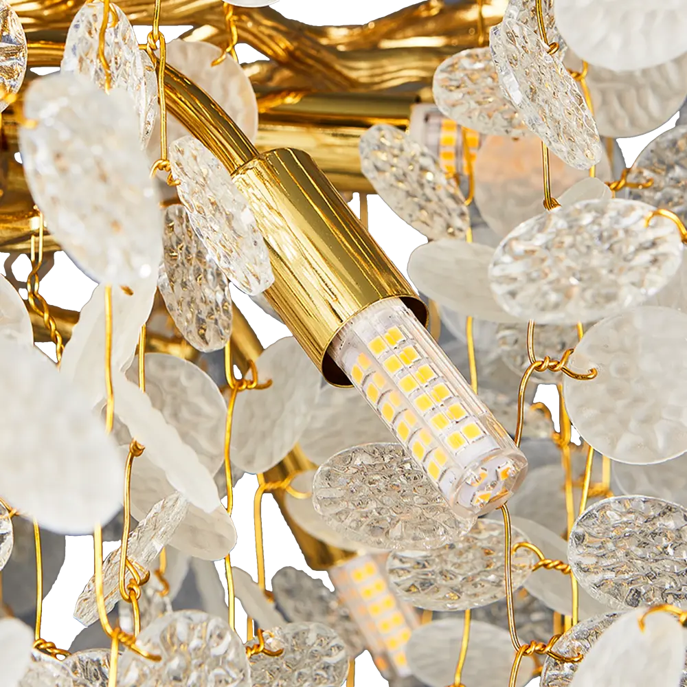 Люстра De City Лайма — 8-рожковое освещение для гостиной и спальни 88695511 STLM-0906186 - Вид №8