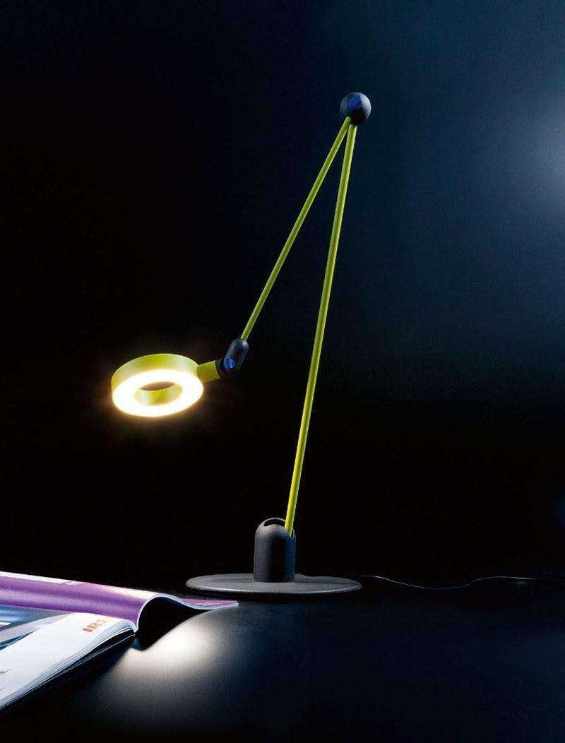 Martinelli Luce Настольная светодиодная лампа из алюминия с гибким кронштейном L'amica 736/l/ - Вид №5
