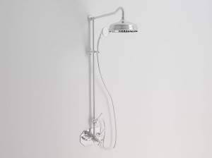 Термостатическая настенная душевая колонна с ручным душем