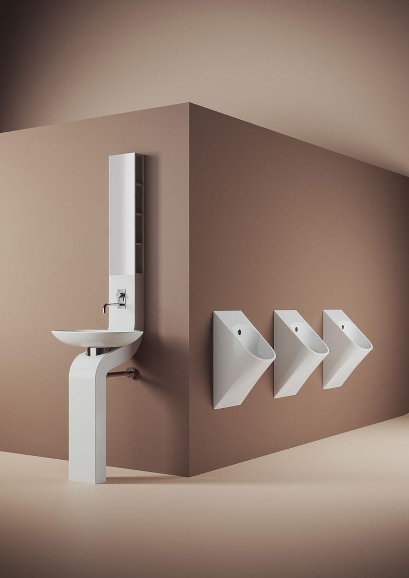 Lfa006 Пьедестал для раковины овальная ArtCeram La fontana 2.0 - Вид №1