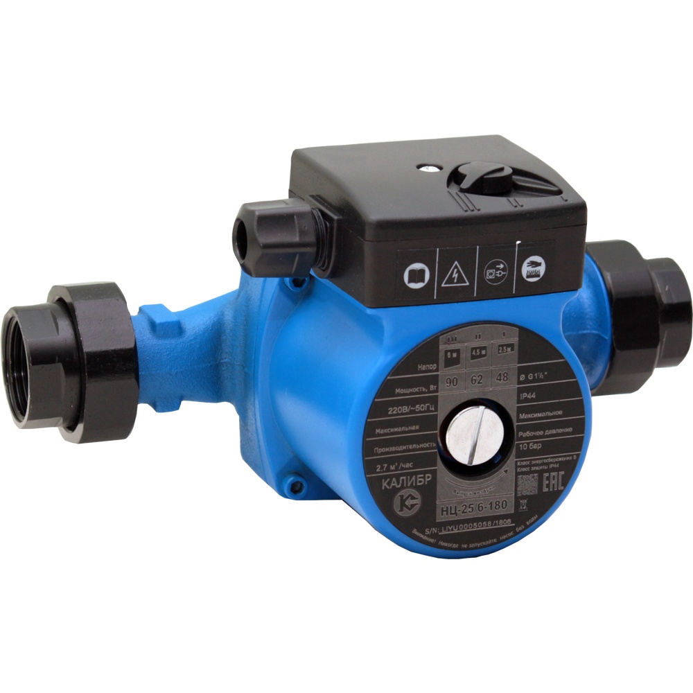 69381 Калибр Насос циркуляционный электрический НЦ-25/6-180  - Вид №1