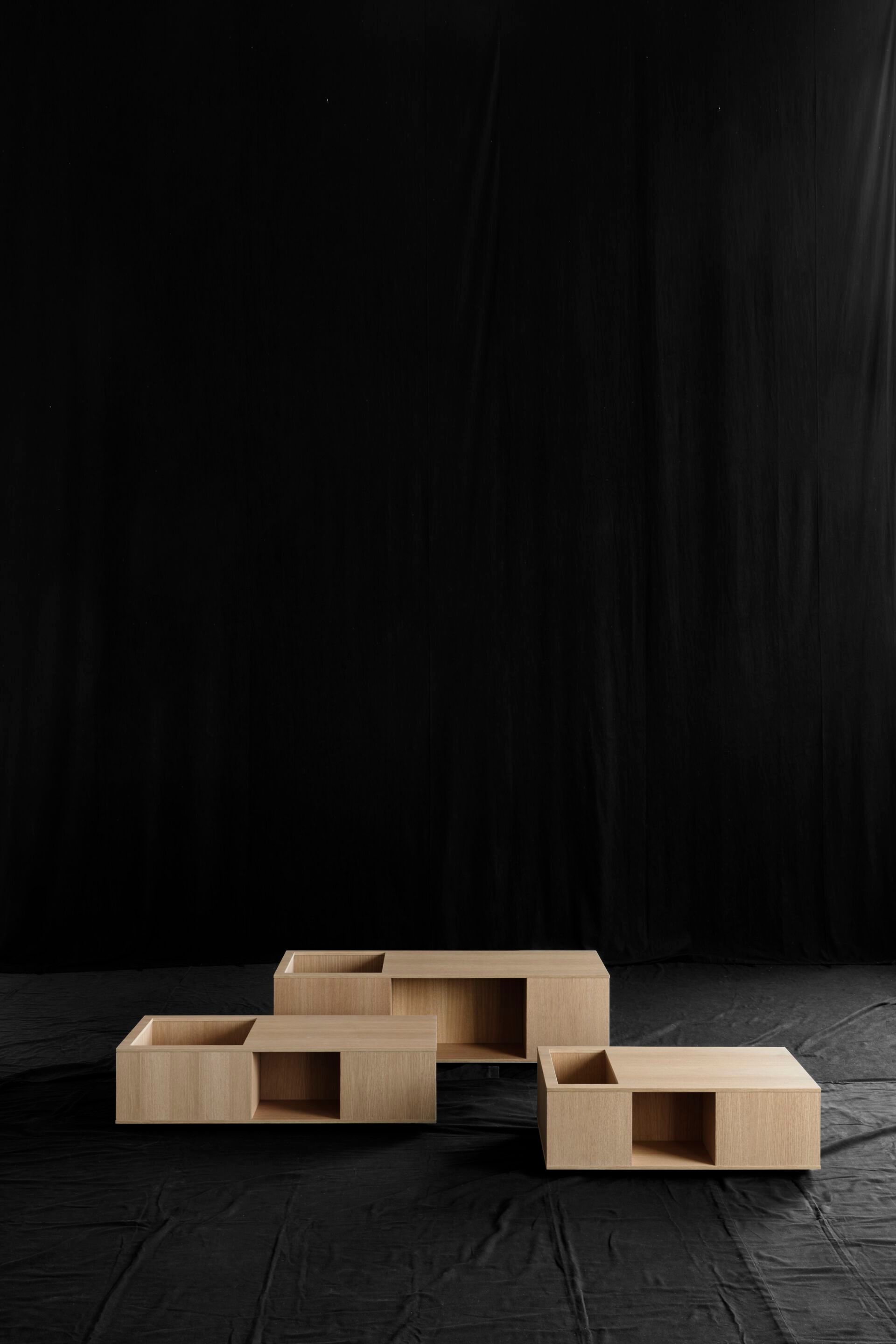 Журнальный столик из МДФ с отсеком для хранения Living Divani Extrasoft ARCH-00123913 - Вид №3