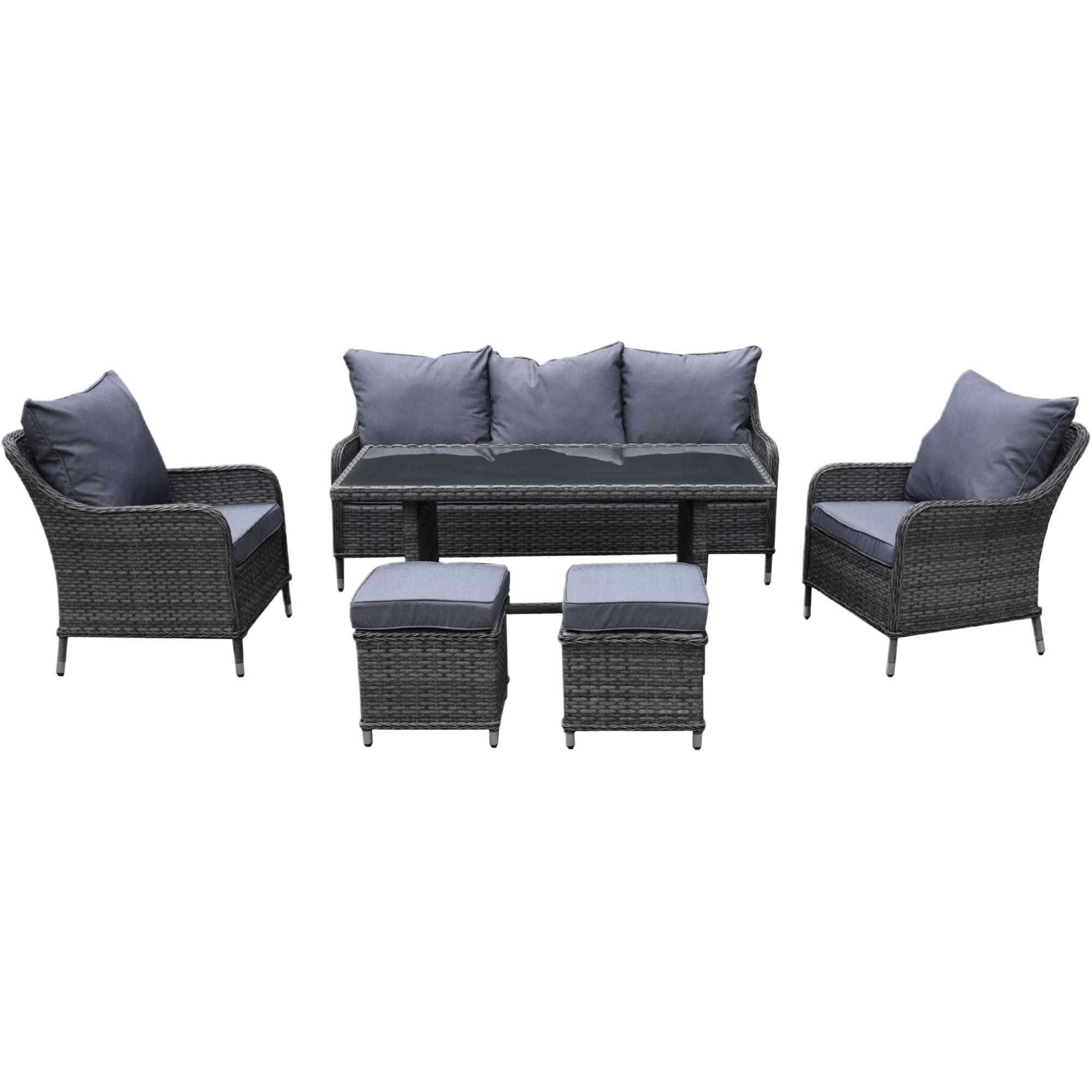 89129611 Набор садовой мебели для отдыха Emiliano Collection Cezar бежевый Santreyd 