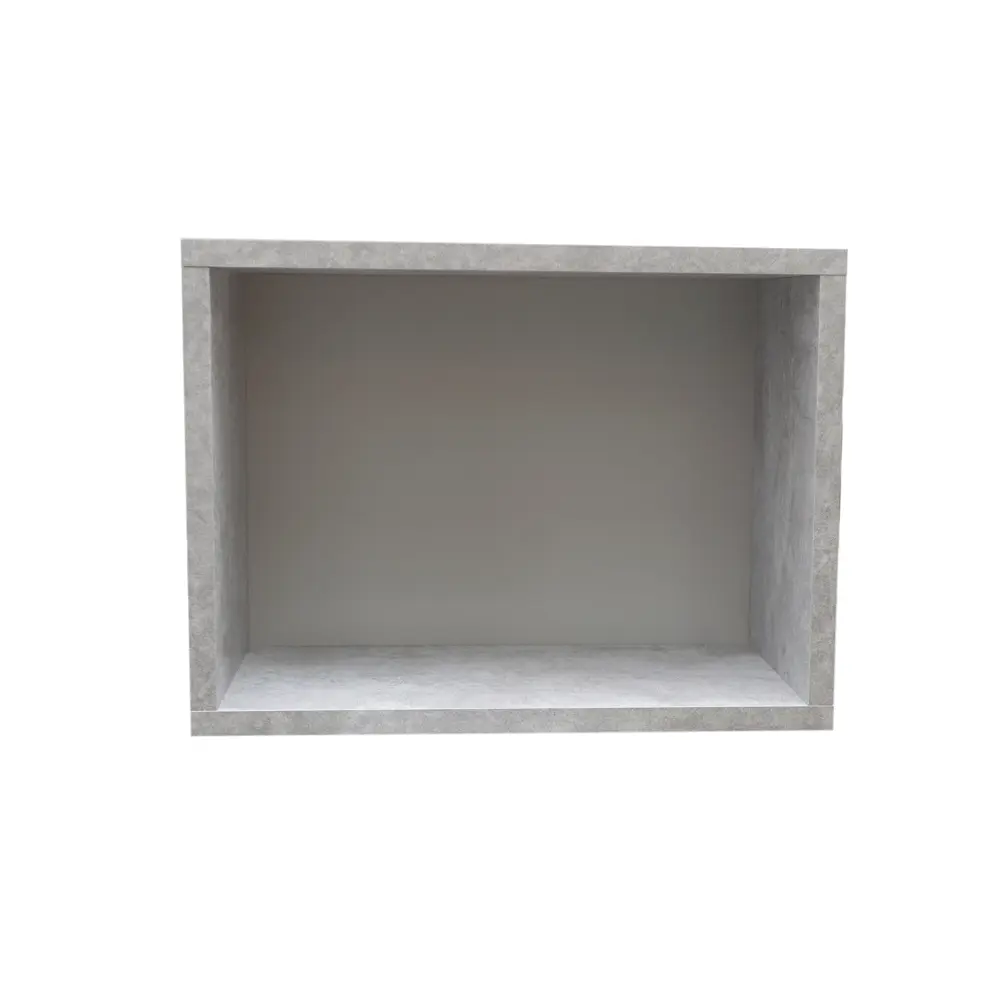 Полка для ванной Турин C дерево 30x40 см цвет цемент 86142947 STLM-2115895 Santreyd - Вид №1