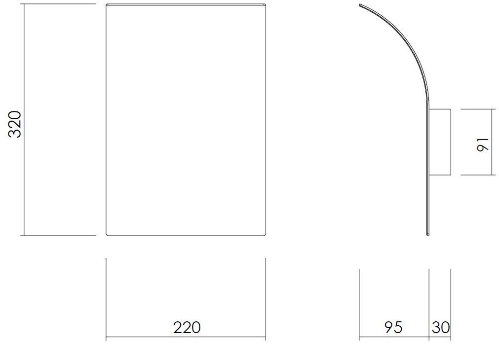 NEXO LUCE Светодиодный настенный светильник из стали Oxen wall/ceiling lamp 7119c0 - Вид №3