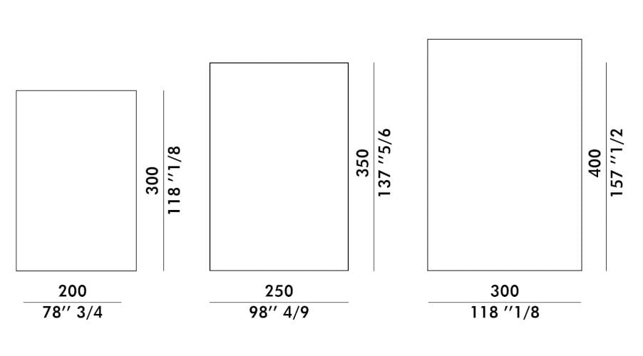 Ткань сплошной цвет прямоугольный ковер EFORMA DORIA ARCH-00012790 - Вид №2