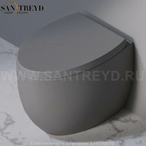 S541T0R0V6.116 Приставной унитаз напольный Белый A. e T. Italia OVAL Италия