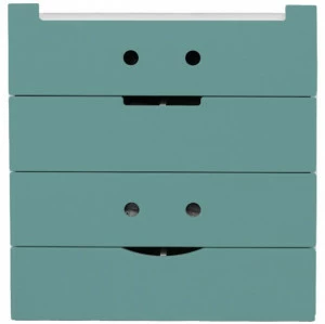 Комод детский с 4 ящиками и декором "Близнецы Валли и Вилли" МАНДАРИН ЧУДИКИ 178772 Зеленый