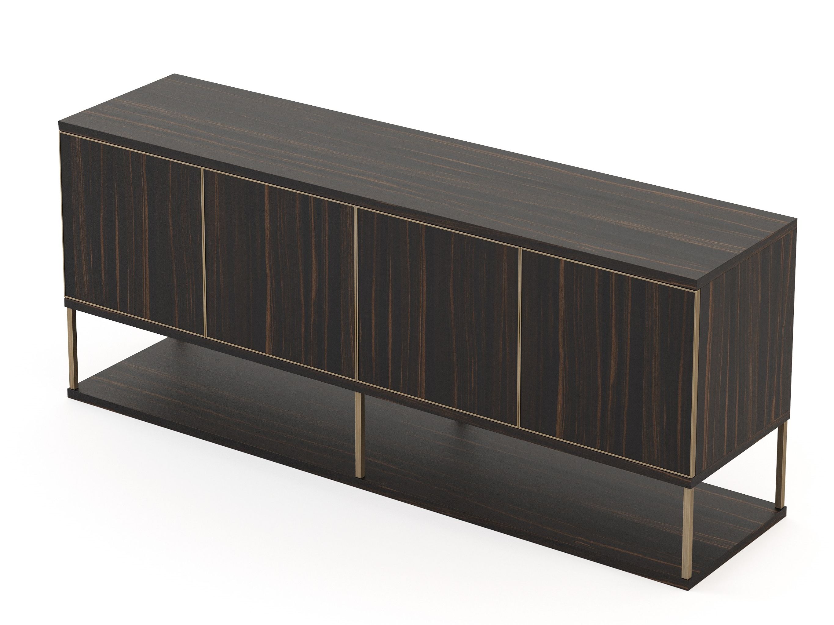 Шкаф из шпона с распашными дверями Stylish Club ARCH-00128639 - Вид №1