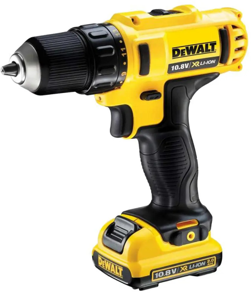 90108446 Дрель-шуруповерт аккумуляторная ударная Dewalt DCD716D2-KS, 10.8 В Li-Ion 2х2 Ач STLM-0839834