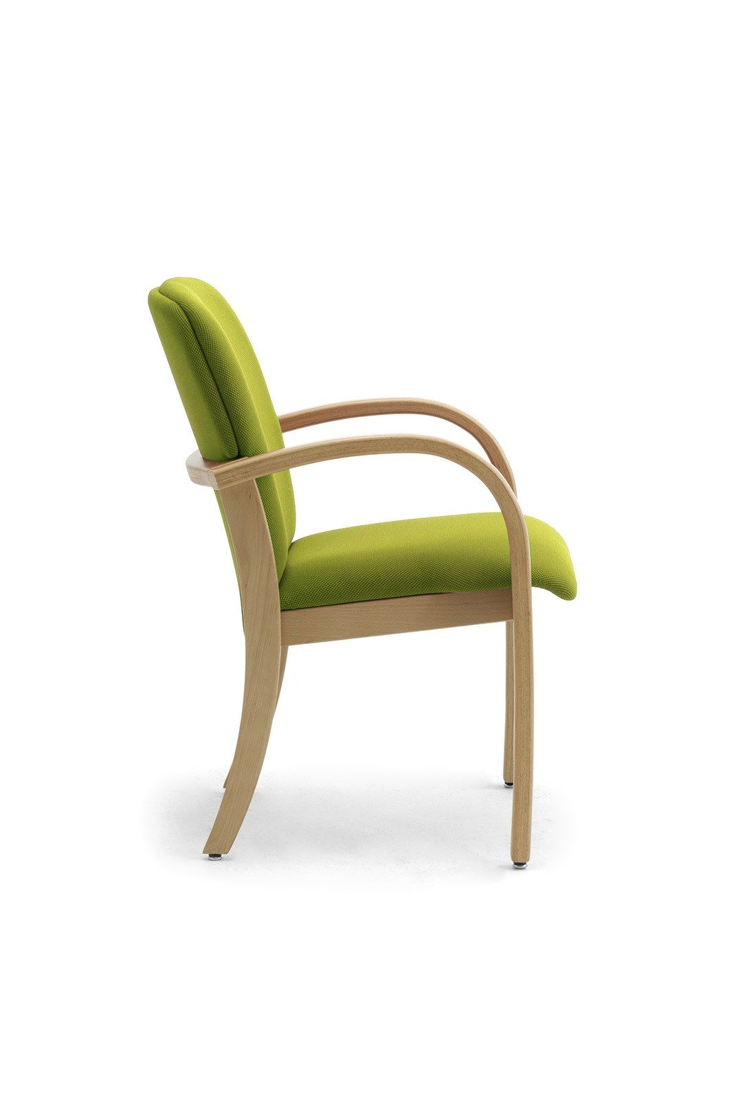 Стул из ламинированного дерева и ткани с подлокотниками Leyform Kali ARCH-00092448 - Вид №8