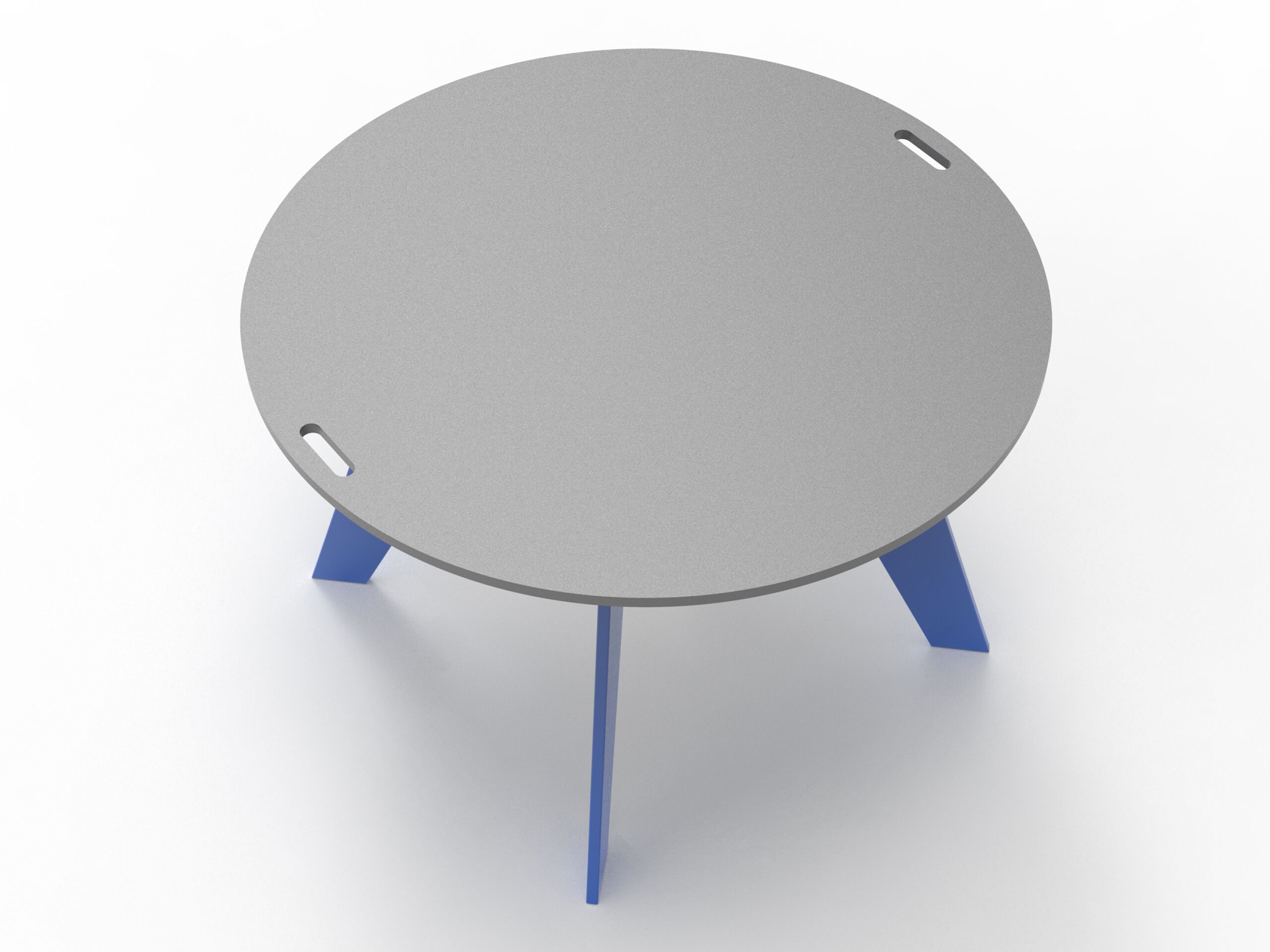 Круглый стол для общественных мест из полиэтилена Donye Beat ARCH-00095601 - Вид №3