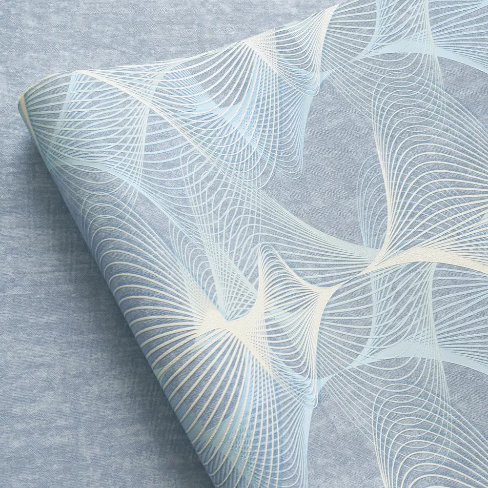 Обои флизелиновые Wall Up Tesla голубые 1.06 м 646375 STLM-2030830 - Вид №2