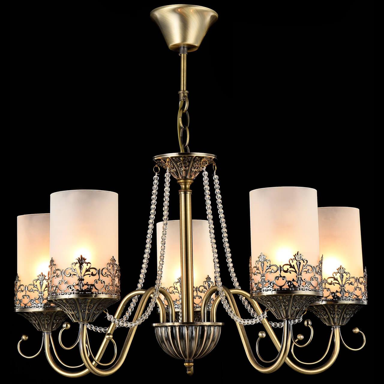 Подвесная люстра Freya Sherborne FR2563-PL-05-BZ FREYA SHERBORNE 185821 Белый  - Вид №3