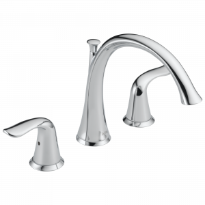 T2738-PT Римская ванна Delta Faucet Lahara Выдержанный оловянный