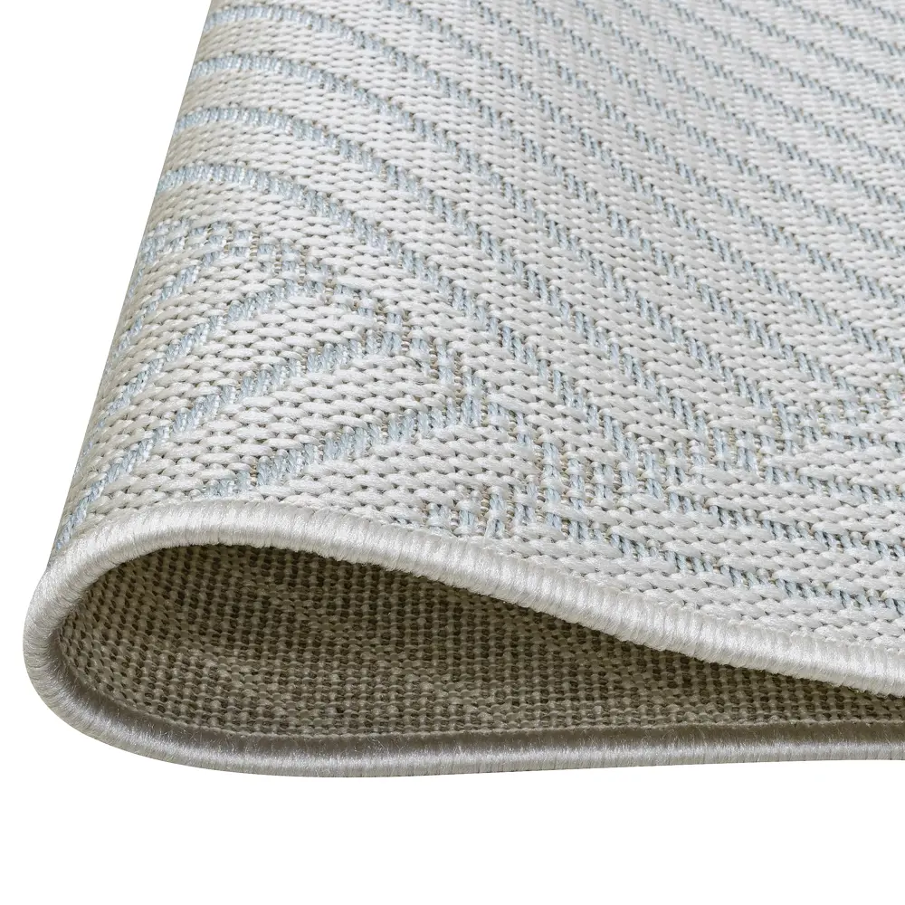 Циновка Дели 120x170 см полипропилен 84216_53311 цвет бирюзовый ROYALTAFT STLM-2044436 - Вид №3