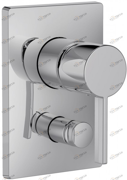 E98723-CP Встраиваемый смеситель на 2 выхода, механика Jacobdelafon STILLNESS Santreyd