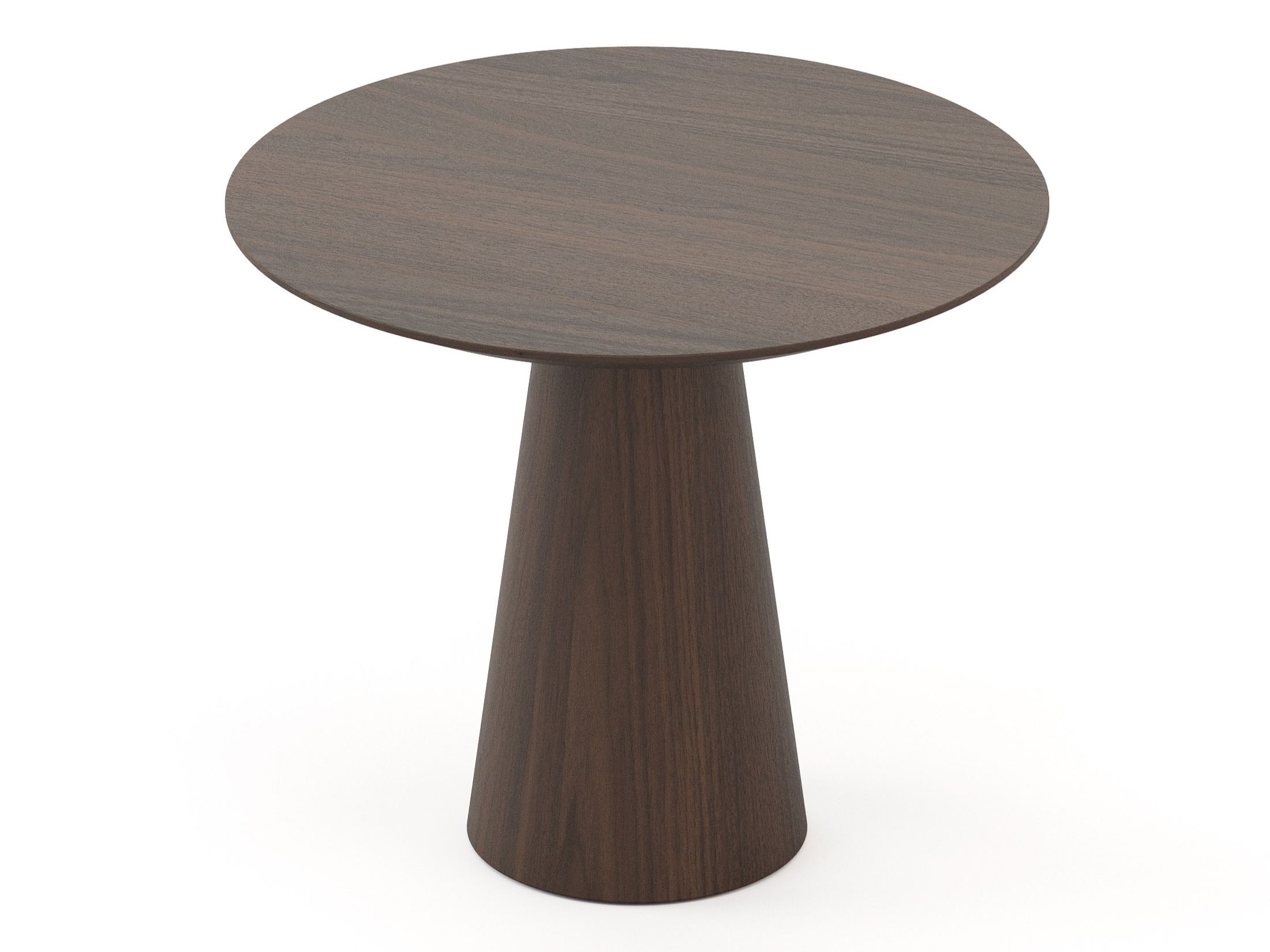 Круглый журнальный столик из грецкого ореха Stylish Club Olivier ARCH-00010287 - Вид №8