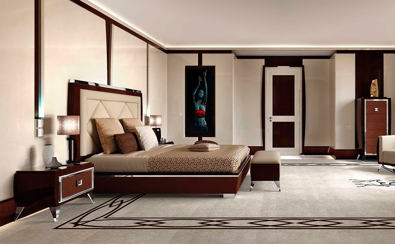 Кровать  RAMPOLDI LUM 100 LUMIERE